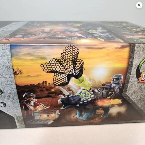 NEW Playmobil Dino Rise 70627 Triceratops Dinosaurs Battle Legendary Stones Lego - Picture 10 of 11